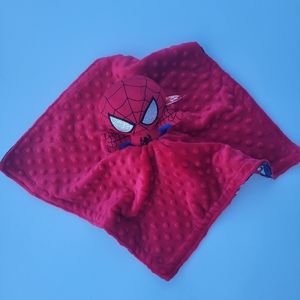 Lovey Spider man Plush Security Blanket 20 x 20